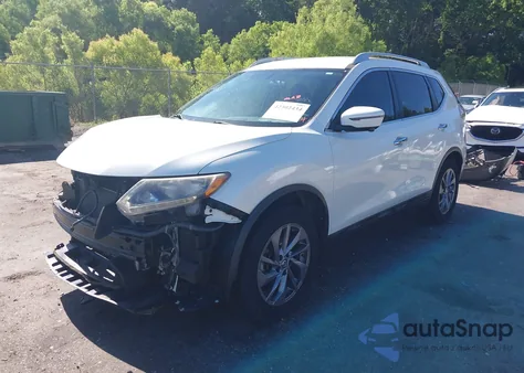 2016 Nissan Rogue Sl from USA, damaged, VIN 5N1AT2MT9GC742428